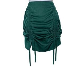 Superdown Revolve Xio Ruched Mini Skirt, size M